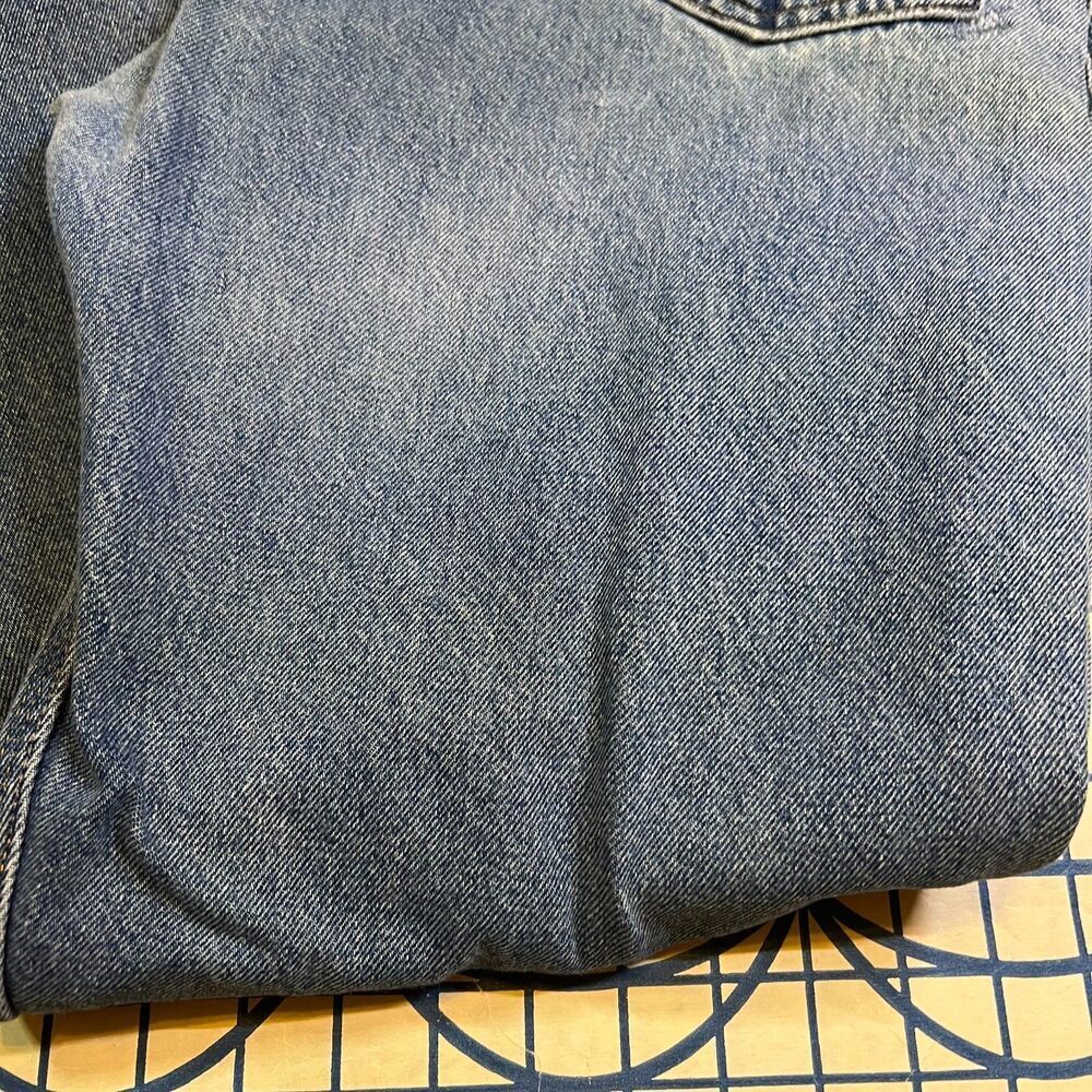 Carhartt Denim Jeans Men's Size 38x32 B480-DVB Blue Workwear Pants - Picture 7 of 12